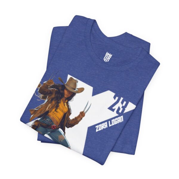 Zora-Logan-as-X23-folded-heather-true-royal