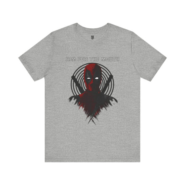 Aim-for-the-Mouth-Deadpool-T-Shirt-Front-Athletic-Heather