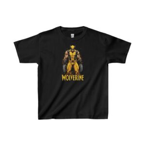 kids-wolverine-t-shirt-front-black