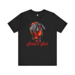 Gangsta-Gaze-Deadpool-T-Shirt-Front-Black