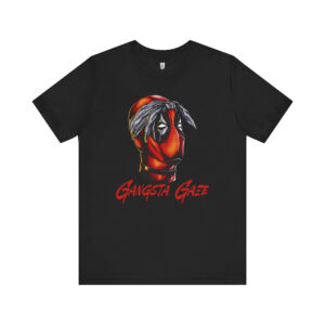 Gangsta-Gaze-Deadpool-T-Shirt-Front-Black