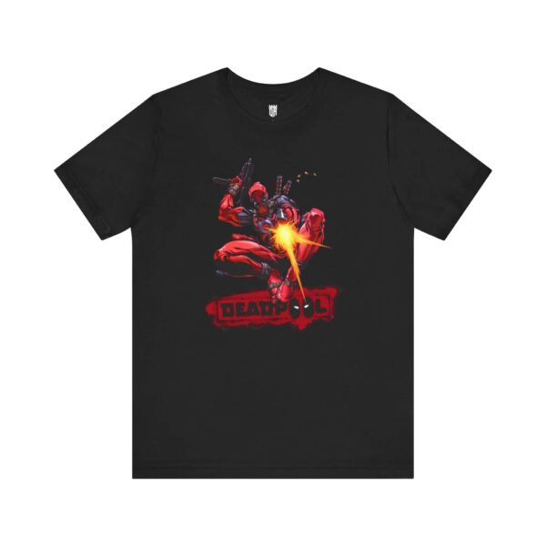 Mid-Air-Mercenary-Deadpool-T-Shirt-Front-Black