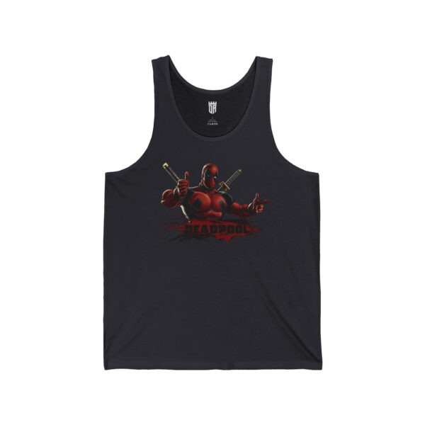 Seal-of-Approval-Deadpool-Tank-Top-Front-Dark-Grey